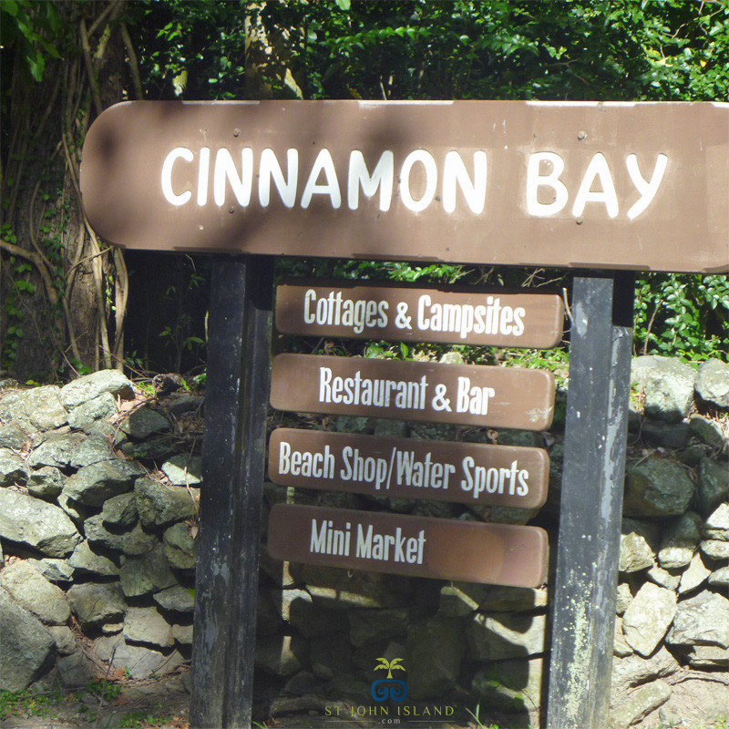 SJI Cinnamon Bay Signage